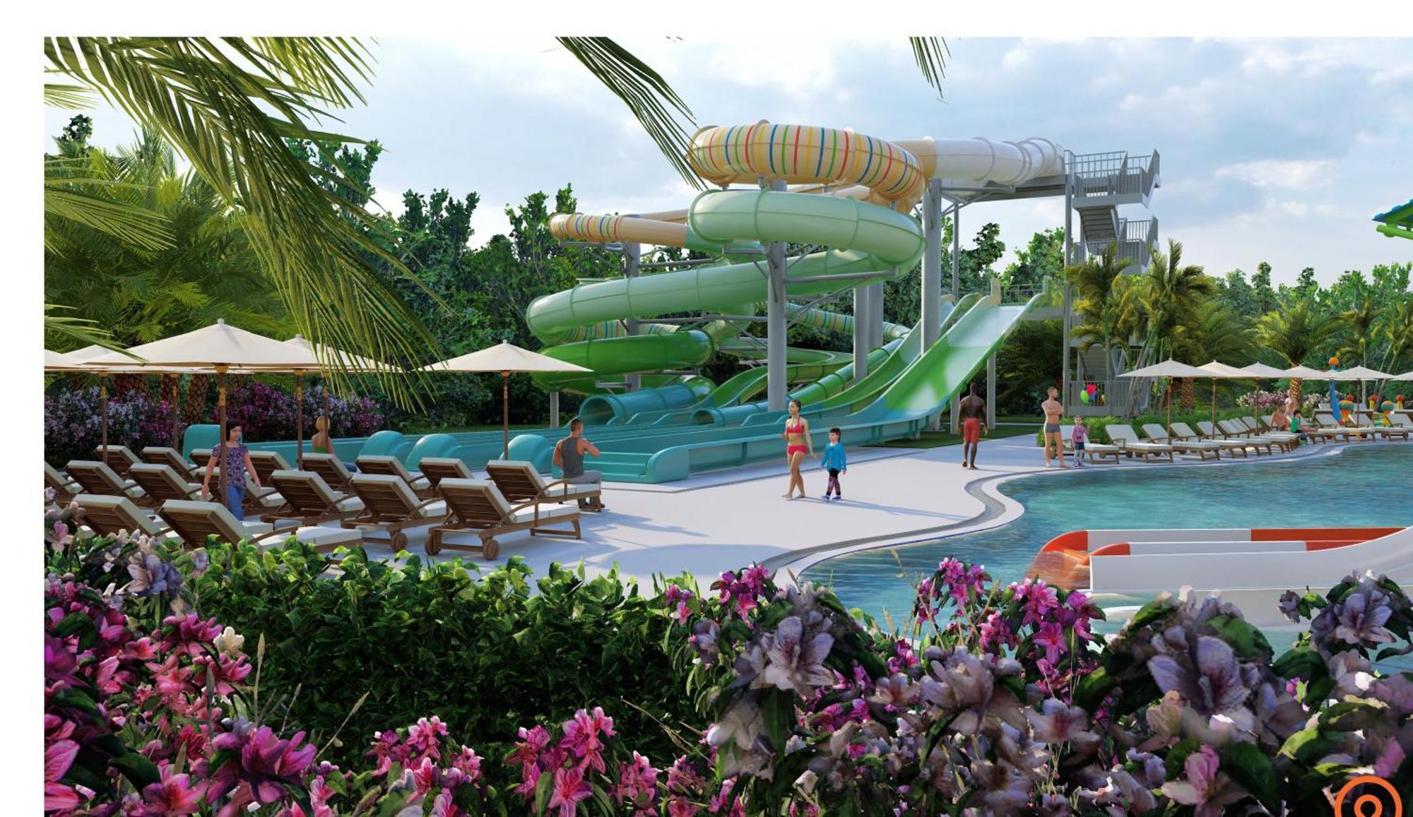 Maris Grand Waterpark Resort Protaras Exterior foto